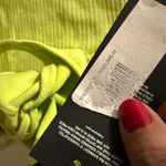 NWT RtA Carolina Cutout Mini Dress Acid Lime Medium Green MSRP $445 Photo 5