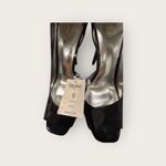 Mossimo Black Patent Leather Peep Toe Pumps High Heel Shoes Size 9 Photo 5