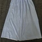 Blue Striped Women's Skirt Photo 4