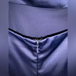Lulus Lulu’s Hollywood Woman Navy Blue Satin Midi Dress Photo 4