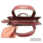 Kate Spade  Deep Berry “Frosted Floral” Satchel/Crossbody - NWOT Photo 2