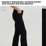 Wrangler  Women's Black Bootcut Jeans Photo 7