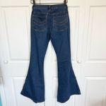 Free People  Low rise MEGA FLARE denim jeans Sz 28 Photo 6