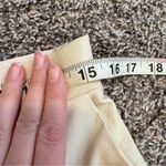 Parker  Tan Faux Leather Suede Cropped Horseshoe Pants Women’s M The Ricki NWT Photo 3