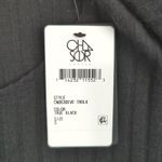 Chaser NWT Cutout Mock Neck Top True Black Ribbed Sweater Women's Size Small Photo 6