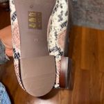 Madewell The Adelle Snakeskin Embossed Leather Ballet Flats Size 7.5 Photo 3