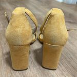 Naturalizer | Women's Joy Suede Heeled Sandals, Marigold Yellow Photo 6