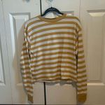 Brandy Melville  Striped Yellow Long Sleeve Photo 1