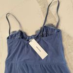 Urban Outfitters NWT Modern Love Bustier Mini Dress Womens Small BlueGray Corset Photo 8