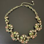 Vintage Unsigned Pastel Rhinestones Gold Photo 3