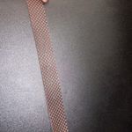 Chic Brown Textured Faux Leather Adjustable Belt Women's Size 8 Photo 6