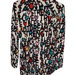 LuLaRoe AMBER PEACE STRENGTH HOPE LIFE DREAM BLESS STRONG HOODIE MULTI TOP 2XL Photo 2