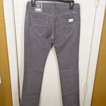 Replay women's size 28 round tip pocket "BENOULES" Beyonce Knowles skinny jeans Gray Photo 2