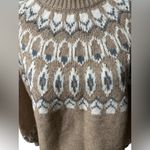 Max edition  Classic Tan Patterned Sweater Sz Small NWT Photo 4