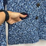 J.Crew Factory 2P Short Quilted Cotton Blend Jacket Blue Photo 12