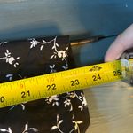 Casual Corner Black and White Floral Pencil Skirt | Size 1X Photo 7