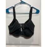 Cacique ‎ Black Full Coverage Underwire Bra Smooth Comfort Adjustable Straps 40DD Photo 1