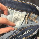 American Eagle  super high rise next level stretch ripped jegging raw hem Photo 4