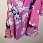 Yumi Kim  Pink Floral One Shoulder Dress Size M Photo 3