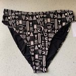 ONIA NWT Sabrina High Waist Geo Bikini Bottoms XL Photo 3