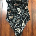 Urban Outfitters velvet paisley bodysuit Photo 0