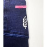 Free People Hybrid Legging Navy High-Rise Waist Denim Sweat Pants Skinny Joggers Photo 6