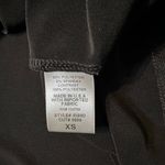 IC Collection XS Boat Neck Asymmetrical Layer Mix Dress Hunter Green Long Sleeve Black Photo 10