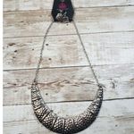 Paparazzi  Chunky Silver Tone Necklace & Earring Set - Brand New Photo 0