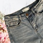 Vervet Verve Flare Jeans Blue with Distressed Details Photo 5
