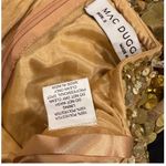 Mac Duggal NWT 6077 Gold Thin Strap Cut Out Gown With Ombre Sequins Size 8 Photo 9