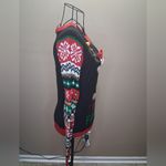 No Boundaries NWOT  Reindeer Sweater - Black, Red, Green SZ-S Photo 5