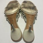 Gucci  vintage braided strappy heel size 5B **needs heel posts Photo 11