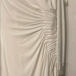 Mac Duggal NWT  Rhinestone White One Shoulder Dress Size 4 Photo 5