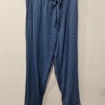 Lands' End   Blue Patterned PJ Pants Photo 0