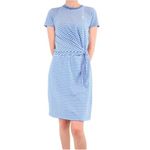 Polo Ralph Lauren Dress, Women's Regular Fit,Side Tie , Short Sleeve Size Large Blue Photo 1