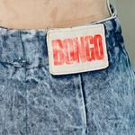 Bongo Contempo Casuals Vintage 80's Heavy Acid Wash High Rise Denim Skirt 27 Photo 3