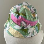 Greenbriar Pink/Green/White Floral Print Bucket Hat Pink Photo 2