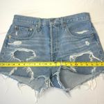 Levi's Levi’s 501 Distressed Denim Shorts Ladies Cut Offs Photo 5