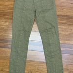 AG Adriano Goldschmied  Jeans Womens 26‎ Green Prima Ankle Cigarette Snake Print Photo 0