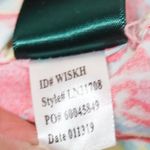 Ralph Lauren Lauren Sleep Shirt Womens M Pink Paisley Button Front Night Gown Photo 8