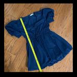 Cheeky Bliss In The Beginning Navy puff dress - Size Medium Photo 8