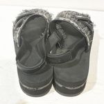 Teva Free People x  Black Fringe Ceres Flatform Sandals Womens Size 8 Photo 4