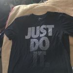 Nike t-shirt with “JUST DO IT” graphic across the front, size Large Photo 2