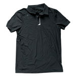 Zyia  Active Women’s Black Short Sleeve Polo Shirt 4 Photo 0