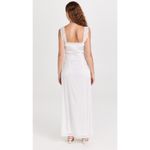 LIONESS Vintage Ballerina Porcelain White Lace Trim Sleeveless Maxi Dress Size M Photo 1