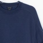 Rae Mode Womens Pullover Crewneck Sweatshirt Size S Blue Neutral Cozy‎ Staple Photo 1