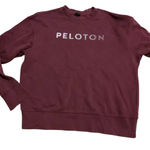 Adidas Peloton x Burgundy pullover Sweatshirt crewneck Photo 0