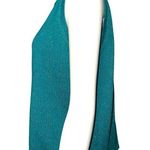 Allison Daley Metallic Acrylic Polyester Green Sleeveless Turtleneck Sweater Siz Photo 2