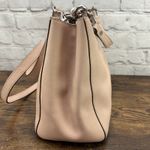 Michael Kors  Cynthia Saffiano Leather Medium Satchel Ballet Photo 4