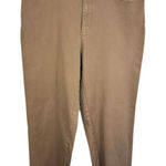Lauren Jeans Co. Vtg Cotton Khaki Camel Tan Straight Leg High Rise Jeans Size 10 Photo 0